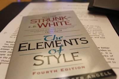 writing style - elements of style