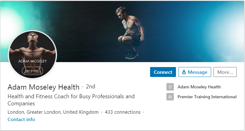 best linkedin bio example