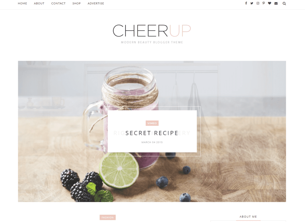 Best free blogger templates Cheerup