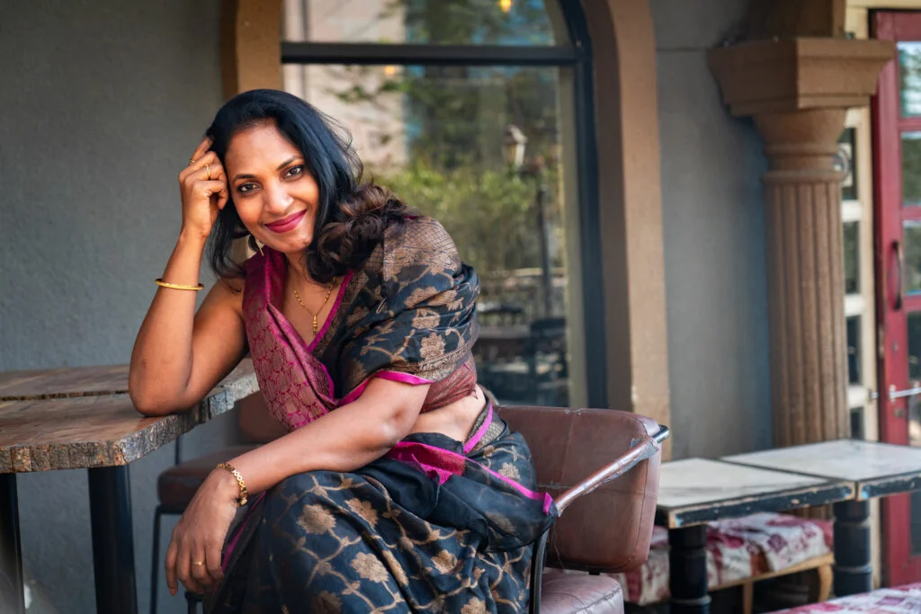 Graceful saree styling - best saree look